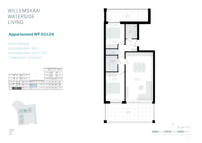 eerste verdieping Waterfront app 53.1.04