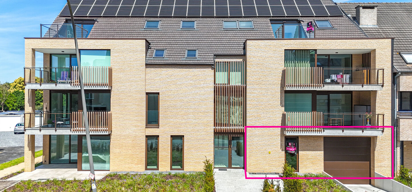 Gelijkvloerse verd. + tuin te huur in Heusden-Zolder
