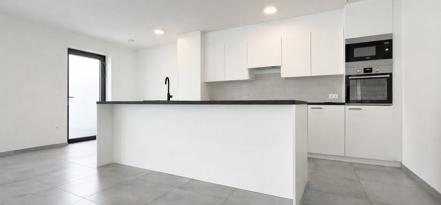 Gelijkvloerse verd. + tuin te koop in Beringen