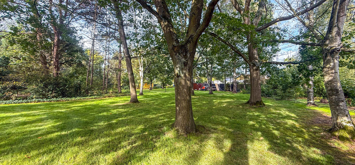 Rust, ruimte en architecturale charme op een riant perceel

Sommige woningen voelen meteen als thuiskomen. Deze bijzondere architectuurwoning in Koersel combineert ruimte, comfort, licht en karakter met een uitzonderlijk groene omgeving. Gelegen op een ri