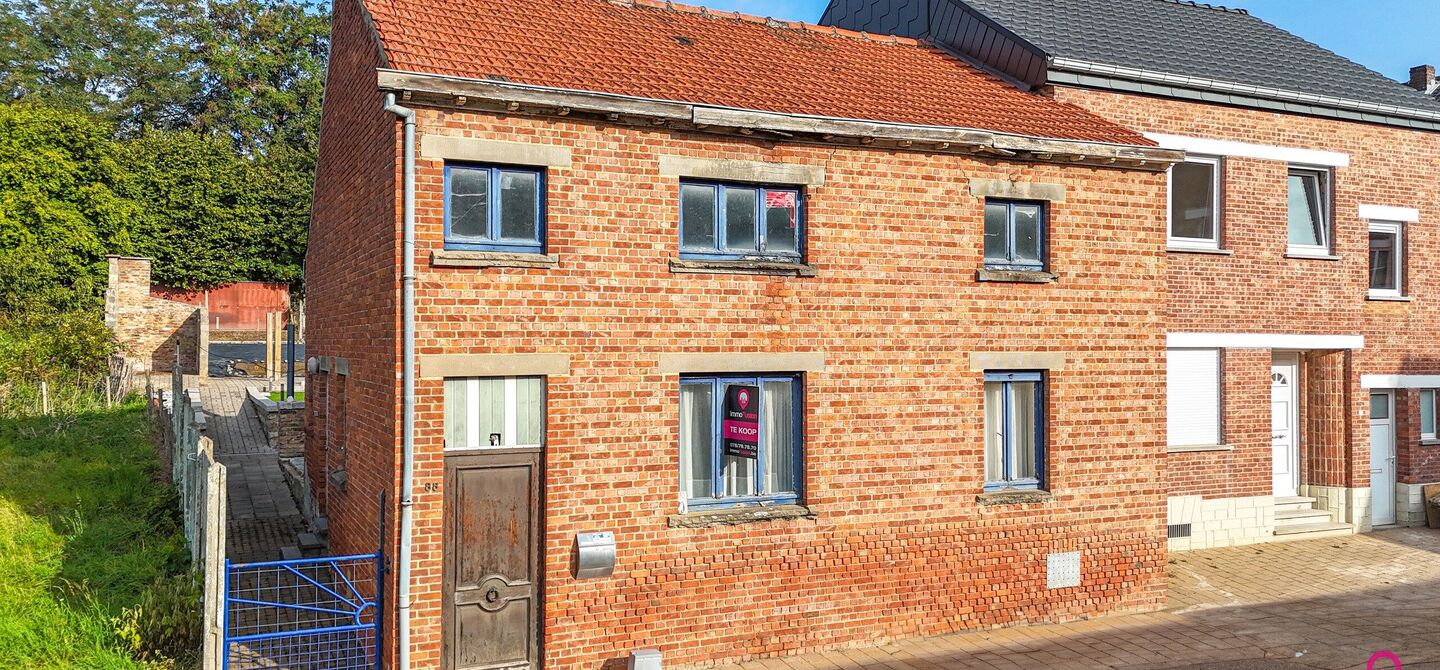 Charmant renovatieproject met tuin in landelijk Heers