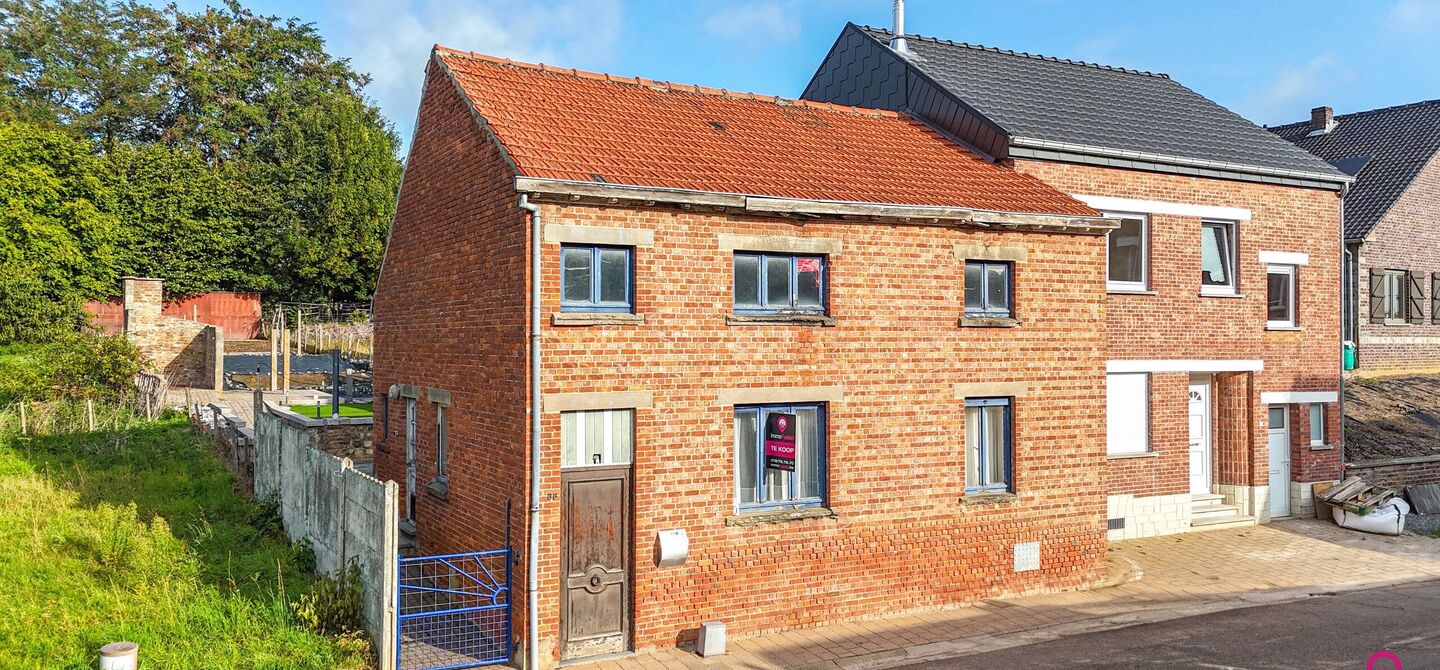 Charmant renovatieproject met tuin in landelijk Heers