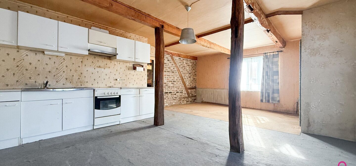 Charmant renovatieproject met tuin in landelijk Heers